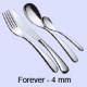 Forever -Tacamuri inox 18-10 4mm