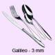 Galileo -Tacamuri inox 18-10 3mm