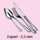 Export Tacamuri inox 18-10 2,5 mm