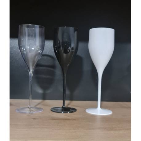 FM-38 OPALE FLUTE GLASS 15CL SAN