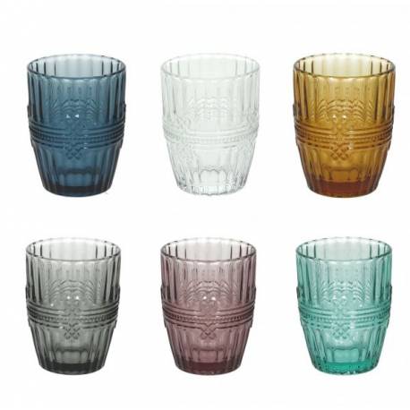 Ionico set 6 pahare multicolore 280cc - Cod N3585E8M099